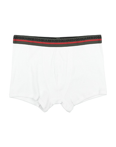 DSQUARED2 Boxer Bianco 100% Cotone