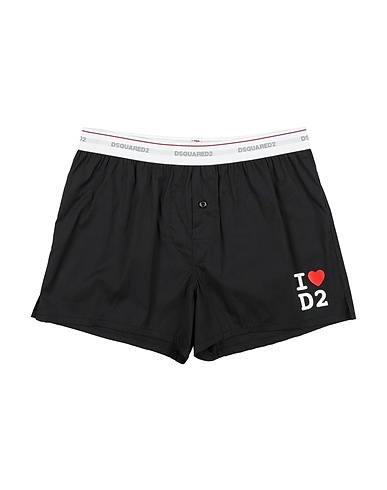 DSQUARED2 Boxer Black 78% Cotton, 18% Polyamide, 4% Elastane