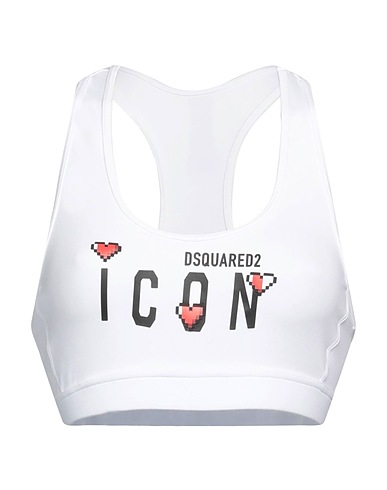 DSQUARED2 Reggiseno Bianco 80% Cotone, 20% Elastan