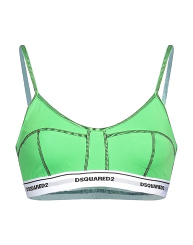 DSQUARED2 Bra Green 90% Cotton, 10% Elastane