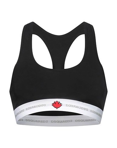 DSQUARED2 Bra Black 90% Cotton, 10% Elastane