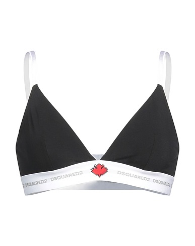 DSQUARED2 Bra Black 90% Cotton, 10% Elastane