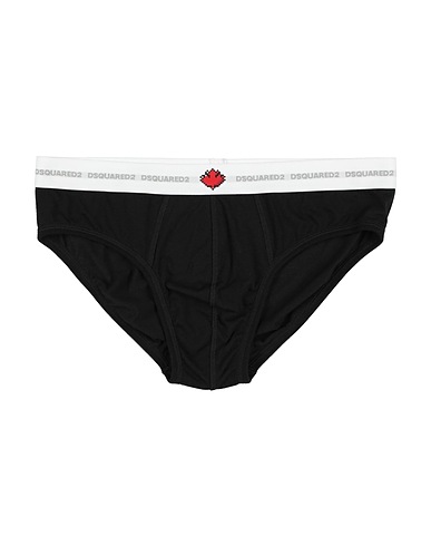 DSQUARED2 Slip Nero 95% Cotone, 5% Elastan