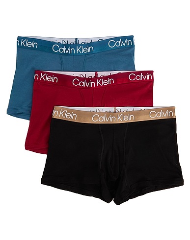 CALVIN KLEIN UNDERWEAR Μποξεράκι Μαύρο 38% Πολυεστέρας, 34% Βαμβάκι, 23% Ανακυκλωμένο βαμβάκι, 5% Ελαστάνη