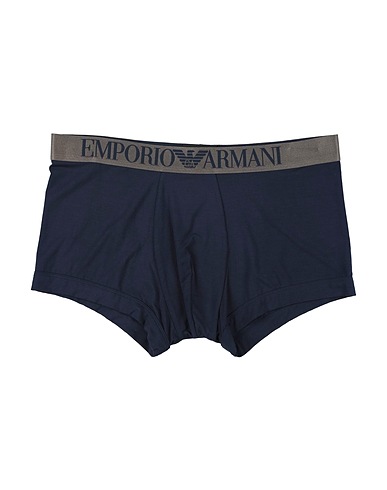 EMPORIO ARMANI Boxer Blu navy 90% Modal, 10% Elastan, Poliammide, Poliestere