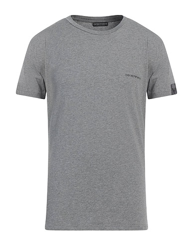EMPORIO ARMANI Undershirt Grey 95% Cotton, 5% Elastane