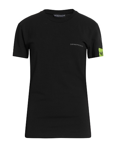 EMPORIO ARMANI アンダーＴシャツ ブラック コットン 95% / ポリウレタン 5%