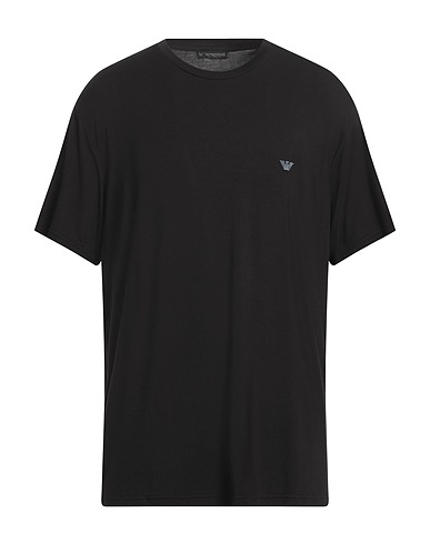 EMPORIO ARMANI Undershirt Black 95% Viscose, 5% Elastane