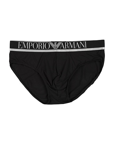EMPORIO ARMANI Slip Nero 90% Modal, 10% Elastan