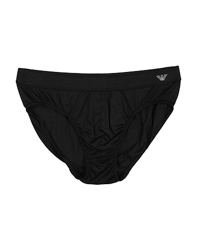 EMPORIO ARMANI Slip Schwarz 52% Modal, 48% Baumwolle
