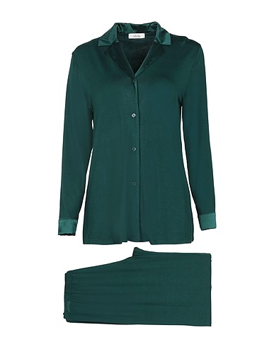 VIVIS Sleepwear Dark green 90% Viscose, 5% Silk, 5% Elastane