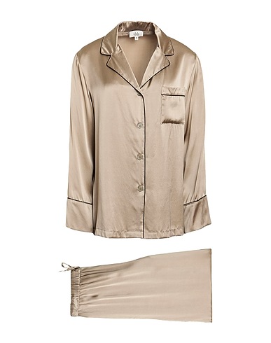 VIVIS Sleepwear Taupe 100% Silk