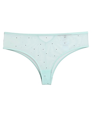 STELLA McCARTNEY Slip Verde chiaro 82% Poliammide, 18% Elastan