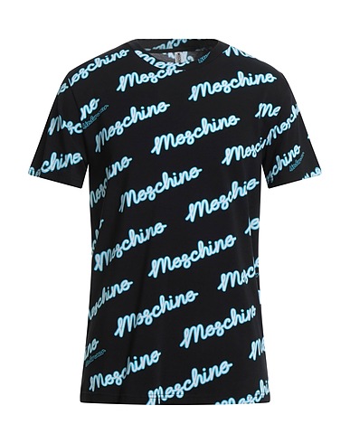 MOSCHINO Undershirt Black 94% Cotton, 6% Elastane