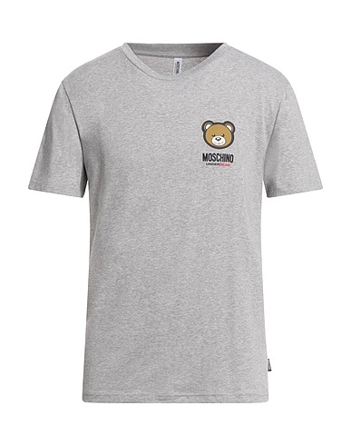 MOSCHINO Undershirt Grey 93% Cotton, 7% Elastane