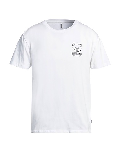MOSCHINO Undershirt White 94% Cotton, 6% Elastane