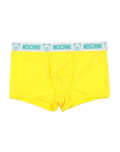 MOSCHINO Boxer Yellow 94% Cotton, 6% Elastane