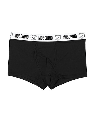 MOSCHINO Boxer Nero 94% Cotone, 6% Elastan