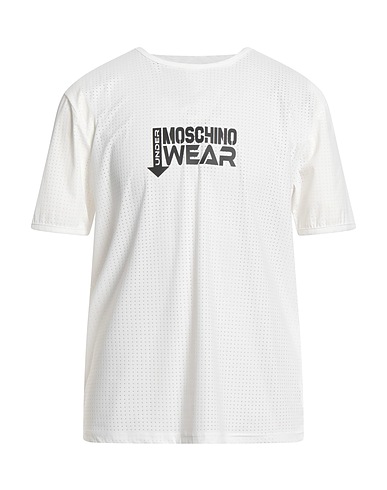 MOSCHINO T-shirt intima Bianco 72% Poliammide, 28% Elastan