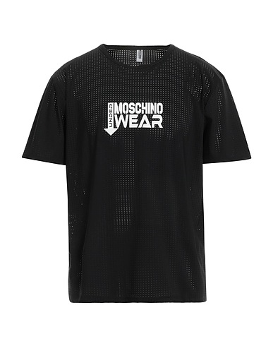 MOSCHINO Undershirt Black 72% Polyamide, 28% Elastane