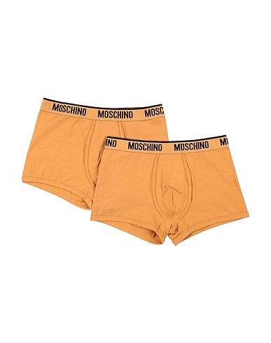 MOSCHINO Boxer Camel 95% Cotton, 5% Elastane