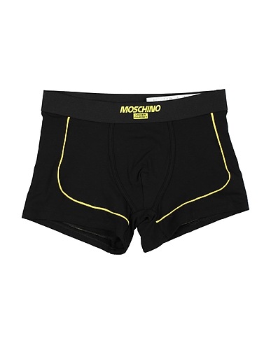 MOSCHINO Boxer UNDERWEAR Black 94% Cotton, 6% Elastane