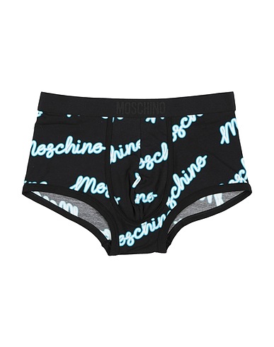 MOSCHINO Boxer Nero 94% Cotone, 6% Elastan