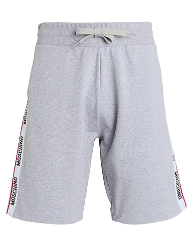 MOSCHINO Shorts & Bermuda UNDERWEAR Light grey 95% Cotton, 5% Elastane