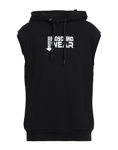 MOSCHINO Sleepwear Black 100% Cotton, Elastane