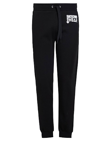 MOSCHINO Sleepwear Black 100% Cotton, Elastane