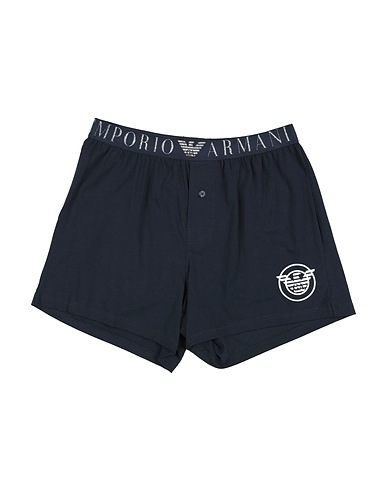 EMPORIO ARMANI Boxer Midnight blue 95% Cotton, 5% Elastane, Polyamide, Polyester
