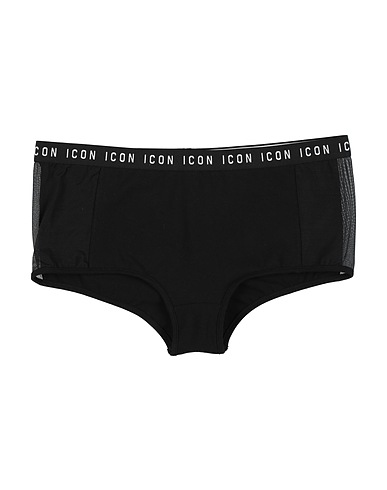 DSQUARED2 Brief ICON UNDERWEAR Black 40% Cotton, 40% Polyamide, 20% Elastane