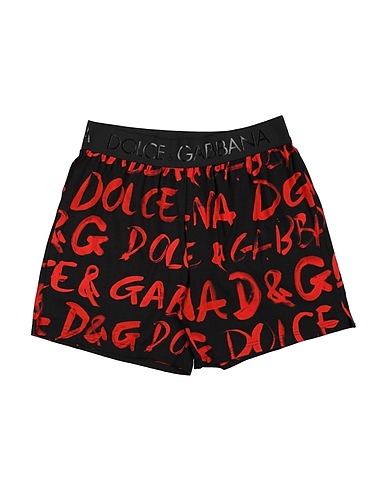 DOLCE&GABBANA Boxer UNDERWEAR Black 92% Cotton, 8% Elastane