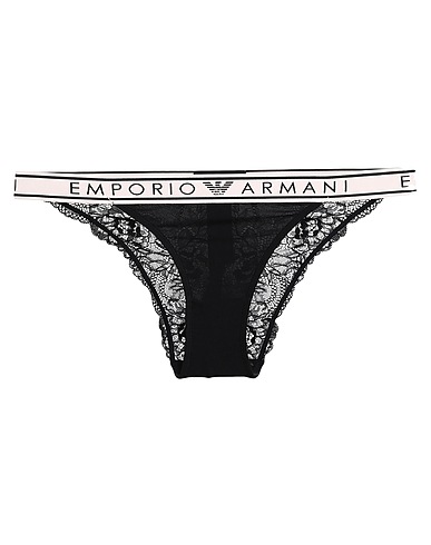 EMPORIO ARMANI Brief Black 91% Polyamide, 9% Elastane, Viscose