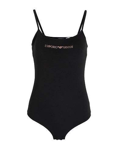 EMPORIO ARMANI Body intimo Nero 95% Cotone, 5% Elastan