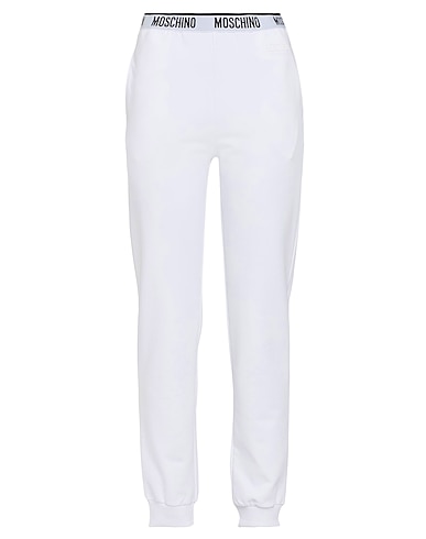 MOSCHINO Pigiama Bianco 95% Cotone, 5% Elastan