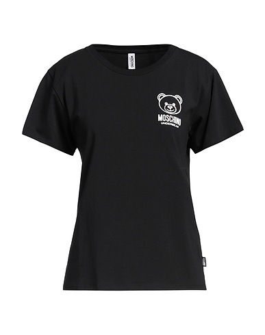 MOSCHINO Undershirt Black 94% Cotton, 6% Elastane