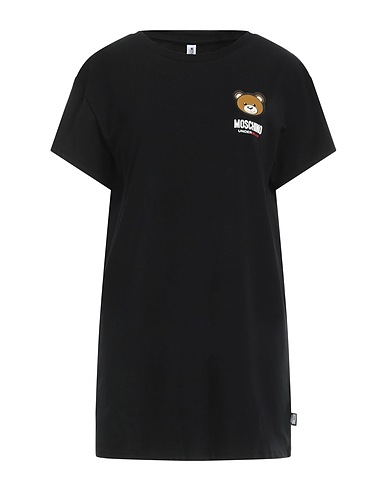 MOSCHINO Sleepwear UNDERWEAR Black 93% Cotton, 7% Elastane
