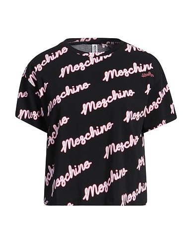 MOSCHINO Undershirt Black 94% Cotton, 6% Elastane