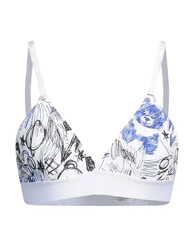 MOSCHINO Reggiseno Bianco 93% Cotone, 7% Elastan