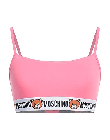 MOSCHINO Bra Pink 95% Cotton, 5% Elastane