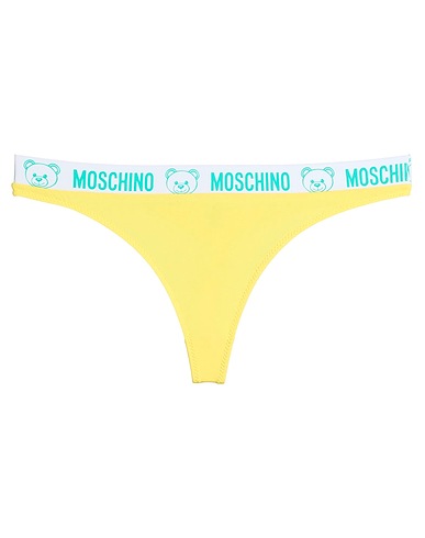 MOSCHINO Brief Yellow 94% Cotton, 6% Elastane