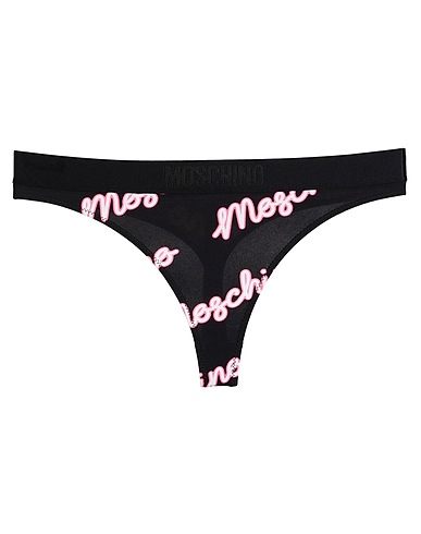 MOSCHINO Slip Nero 94% Cotone, 6% Elastan