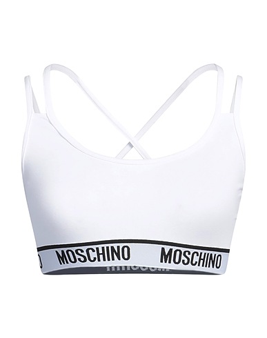 MOSCHINO Reggiseno Bianco 94% Cotone, 6% Elastan