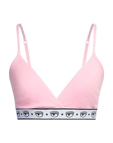 CHIARA FERRAGNI Bra Pink 95% Cotton, 5% Elastane