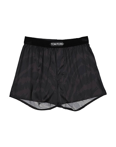TOM FORD Boxer Dark purple 93% Silk, 7% Elastane