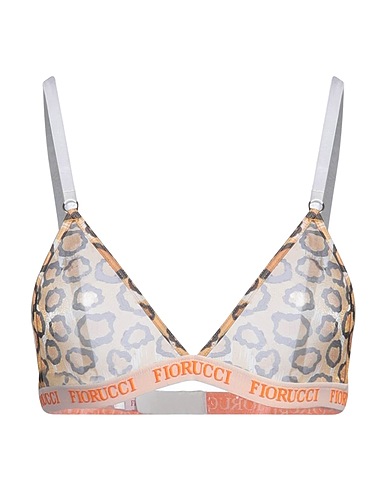 FIORUCCI Bra Camel 85% Polyamide, 15% Elastane