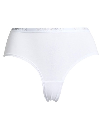 EMPORIO ARMANI Slip Bianco 95% Cotone, 5% Elastan
