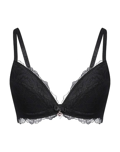 EMPORIO ARMANI Bra Black 91% Polyamide, 9% Elastane