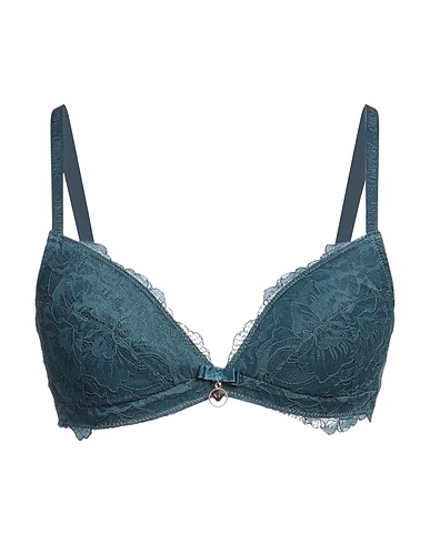 EMPORIO ARMANI Bra Deep teal 91% Polyamide, 9% Elastane